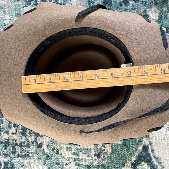 M&F Western Products 100% Wool Cowboy Hat Whip Stitch Woody Style Kids Medium - Picture 9 of 9